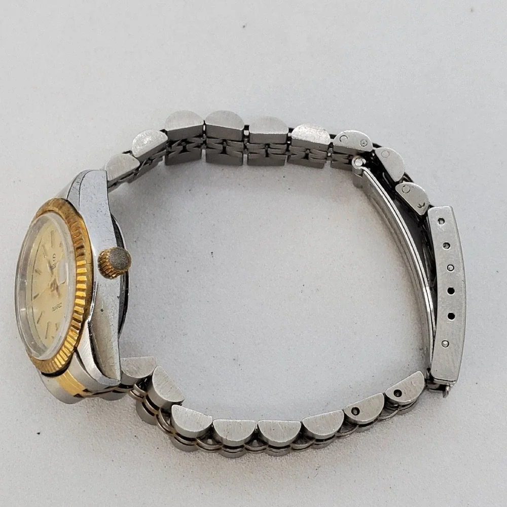 VTG Speidel 25MM Women's Watch Presidential Date Swiss Made 6